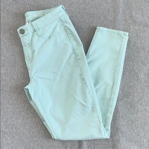 American heritage high rise jegging mint size 7